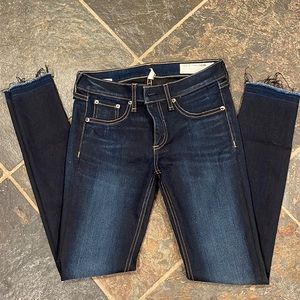 Rag & Bone - skinny low rise jeans -size 26